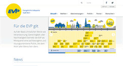 Desktop Screenshot of evp-bern.ch